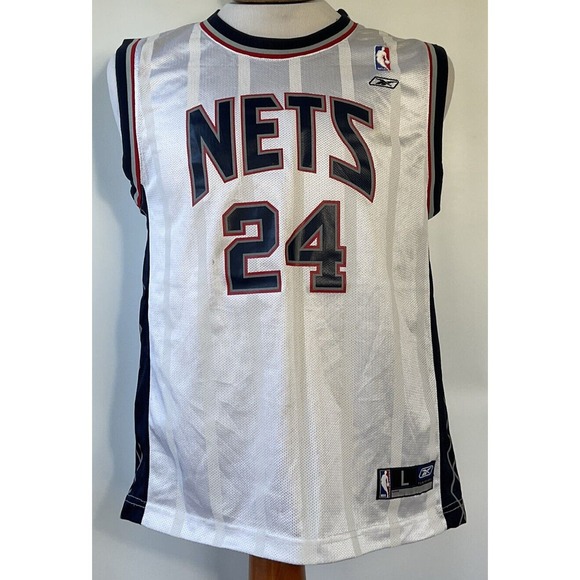 Reebok Richard Jefferson New Jersey Nets NBA Swingman Jersey Youth Size Large - Picture 1 of 7